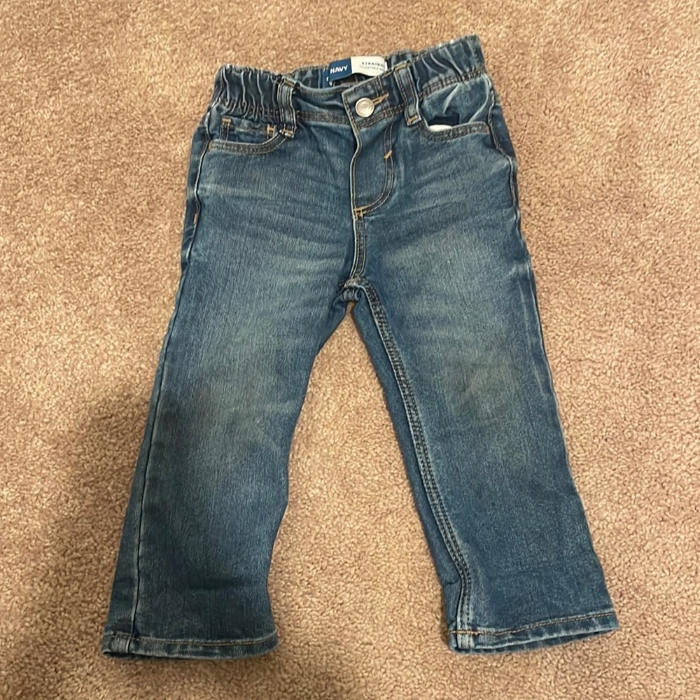 Old navy jeans size 12-18m